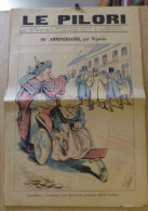 Revue Journal Le PILORI Satirique Caricature 50 X 32 Germany Allemagne Bismarck N° 467 De 1895 VIGNOLA Pipe - 1850 - 1899