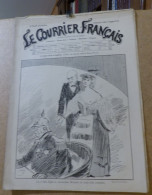 Revue Journal Le Courrier Français Satirique Caricature 40,5 X 29,5 Germany Allemagne Bismarck N° 36 De 1888 - 1850 - 1899