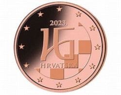 Kroatië 2024  5 Cent   UNC Uit De BU - UNC Du Coffret   Oplage -tirage 7500 Ex  !! - Kroatië