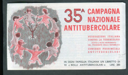 1971 CAMPAGNA NAZIONALE ANTITUBERCOLARE LIBRETTO - Erinnophilie