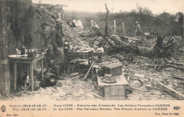 MILITARIA - Dans L'Oise - Retraite Des Allemands - Les Soldats Français à Candor - Carte Postale Ancienne - Weltkrieg 1914-18