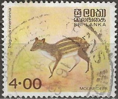 SRI LANKA 1982 Indian-spotted Chevrotain - 4r Multicoloured FU - Sri Lanka (Ceylon) (1948-...)