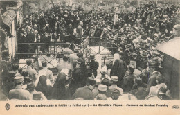 MILITARIA - Arrivée Des Américains à Paris (4 Juillet 1917) - Au Cimetière Picpus - Carte Postale Ancienne - War 1914-18