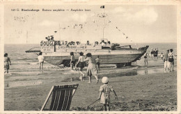 BELGIQUE - Blankenberge - Bateau Amphibie - Carte Postale Ancienne - Blankenberge