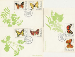 Poland FDC.3195-00 #3: Butterflies - FDC