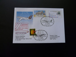 Lettre Premier Vol First Flight Cover Berlin Koln Airbus A319 Germanwings Lufthansa 2013 - Privé Briefomslagen - Gebruikt