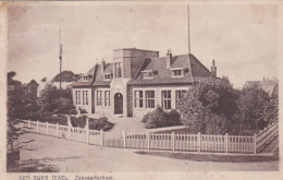 25278Texel Den Burg, Zeevaartschool.(zie Hoeken) - Texel