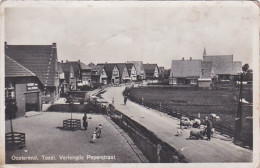 252710Texel, Oosterend Verlengde Peperstraat-1934 (zie Hoeken, Randen Kleine Beschadiging Op De Weg) - Texel