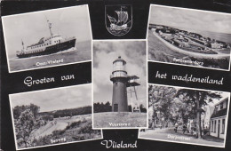 252733Groeten Van Het Waddeneiland Vlieland.(zie Hoeken En Randen) - Vlieland