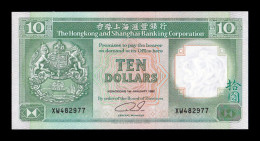 Hong Kong 10 Dollars HSBC 1992 Pick 191c Sc Unc - Hong Kong