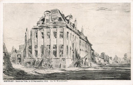 BELGIQUE - Nieuport - Hôtel De Ville - 10 Septembre 1916 - Carte Postale Ancienne - Nieuwpoort