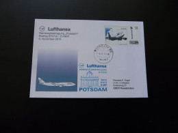 Aviation Marke Individuell Boeing 747 Lufthansa Sur Lettre On Cover Potsdam 2013 - Personalisierte Briefmarken