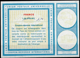 ANDORRE / ANDORRA  Vi19  1,10 / 1,00 FRANC  International Reply Coupon Reponse Antwortschein IAS IRC  Mint ** - Interi Postali & Prêts-à-poster