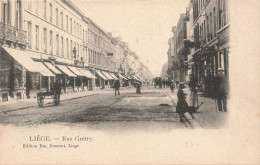 BELGIQUE - Liège - Rue Grétry - Edit Em Dumont - Rails - Boutiques Et Vitrines - Carte Postale Ancienne - Liege