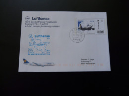 Plusbrief Taufe Des Boeing 747-8 Schleswing-Holstein Kiel Lufthansa 2014 - Buste Private - Usati