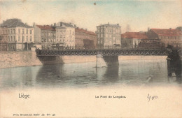 BELGIQUE - Liège - Pont De Longdoz - Colorisé - Dos Non Divisé - Carte Postale Ancienne - Liege