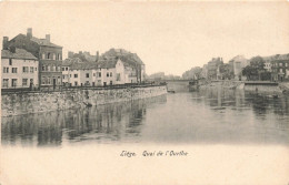 BELGIQUE - Liège - Quai De L'Ourthe - Maisons - Dos Non Divisé - Carte Postale Ancienne - Liege