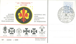 SC 10 - 458 BELGIUM, Scout - Cover - 1964 - Covers & Documents