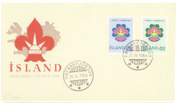 SC 10 - 460 ISLAND, Scout - Cover - 1964 - Covers & Documents