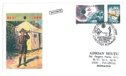 COV 49 - 1518 SCOUT CAMP, Eclipse '99, Romania - Cover - Used - 1999 - Covers & Documents