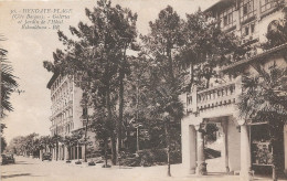 CPA HENDAYE PLAGE - GALERIES ET JARDIN DE L'HOTEL ESKUALDUNA ***CPA PEU COURANTE*** - Hendaye