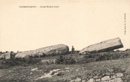 FRANCE - Locmariaquer - Grand Menhir Brisé - Carte Postale Ancienne - Locmariaquer