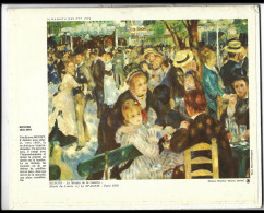 Almanach  Calendrier  P.T.T  -  La Poste -  1976 -  Renoir ,  Degas Peintures - Big : 1971-80