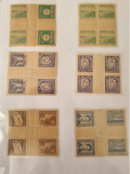 CUBA  NEUF  1937  ESCRITORES  Y  ARTISTAS  AMERICANOS  // Centros De Hoja  // PARFAIT  ETAT  //  1er  CHOIX  // - Unused Stamps