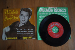 RAY HEINDORF A TRIBUTE TO JAMES DEAN EAST OF EDEN REBEL WITHOUT A CAUSE TRES RARE SP JAPONAIS DES FILMS   1956 - Soundtracks, Film Music