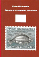 Greenland 1984 Maritim Fauna, Fish,  Black Halibut (Reinhardtius Hippoglossoides)  Mi  162 Imprinted On Card - Groenland