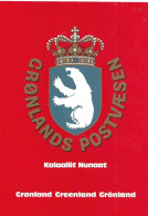 Greenland Postcard With Coat Of Arms   Unused - Grönland