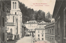 CPA EAUX BONNES - L'EGLISE ***BON ETAT*** - Eaux Bonnes