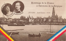 BELGIQUE - Anvers - Août Octobre 1914 - Hommage De La France à L'héroïseme De La Belgique - Carte Postale Ancienne - Antwerpen