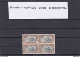 ÄGYPTEN - EGYPT - ÄGYPTOLOGIE - EILPOTE -- EXPRESS - EILMARKE - MOTORADFAHRER - MOTORSICL MNH - Neufs