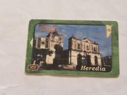 COSTA RICA-(CR-ICE-CHP-0055)-Heredia-(I Emisión)-(75)-(C145000618)(tirage-400.000)used Card+1card Prepiad - Costa Rica