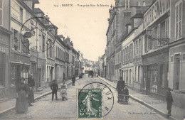 CPA 28 DREUX / VUE PRISE RUE SAINT MARTIN / Cliché Pas Courant - Dreux