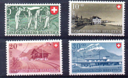 Suiza Serie Nº Yvert 437/40 ** - Ungebraucht