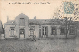 CPA 28 MONTIGNY LE CHARTIF / MAISON D'ECOLE DES FILLES - Autres & Non Classés