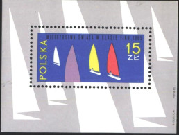 Mint S/S  Sport Boats Sailing Regatta 1965 From Poland - Sailing