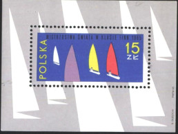 Mint S/S  Sport Boats Sailing Regatta 1965 From Poland - Vela