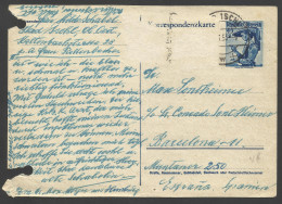 Austria Postal A Barcelona 1953 - Lettres & Documents