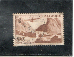 ALGERIE    1949-53  Poste Aérienne  N° 9  à  12  Incomplet  Oblitéré 10  Frais De Gestion Compris - Posta Aerea