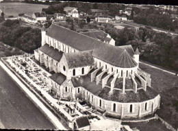 EN AVION AU DESSUS DE PONTIGNY -- L'Abbaye XIIe Siecle - Pontigny