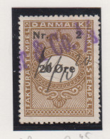 Denemarken Fiskale Zegel Cat. J.Barefoot Faktura 2B - Revenue Stamps