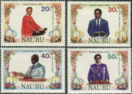 Nauru 1982 SG275-278 Christmas Set MNH - Nauru