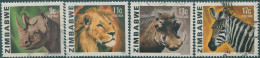 Zimbabwe 1980 SG581-585 Wildlife (4) FU - Zimbabwe (1980-...)
