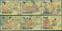 Tokelau 1990 SG183-188 Men's Handicraft Making Set MNH - Tokelau