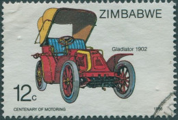 Zimbabwe 1986 SG701 12c Gladiator Motor Car FU - Zimbabwe (1980-...)