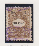 Denemarken Fiskale Zegel Cat. J.Barefoot Faktura 3B - Revenue Stamps