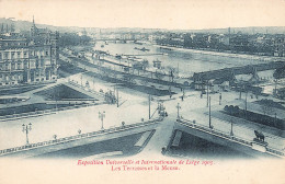 BELGIQUE - Exposition Universelle Et Internationale De Liège 1905 - Les Terrasses Et La Meuse - Carte Postale Ancienne - Liege